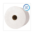 Kleenex Hard Roll Paper Towels with Premium Absorbency Pockets, 8" x 425 ft, 1.5" Core, White, 12 Rolls/Carton