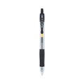 Pilot G2 Premium Gel Pen Convenience Pack, Retractable, Extra-Fine 0.38 mm, Black Ink, Clear/Black Barrel, Dozen