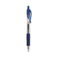Pilot G2 Premium Gel Pen, Retractable, Bold 1 mm, Blue Ink, Smoke Barrel, Dozen