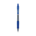 Pilot G2 Premium Gel Pen, Retractable, Bold 1 mm, Blue Ink, Smoke Barrel, Dozen