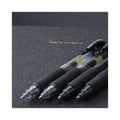 Pilot G2 Premium Gel Pen, Retractable, Bold 1 mm, Black Ink, Smoke Barrel, Dozen