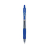 Pilot G2 Premium Gel Pen, Retractable, Fine 0.7 mm, Blue Ink, Smoke Barrel, 12/Pack