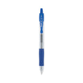 Pilot G2 Premium Gel Pen, Retractable, Extra-Fine 0.5 mm, Blue Ink, Smoke Barrel, Dozen