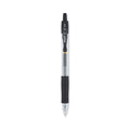 Pilot G2 Premium Gel Pen, Retractable, Extra-Fine 0.5 mm, Black Ink, Smoke Barrel, Dozen