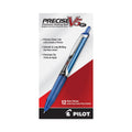 Pilot Precise V5RT Roller Ball Pen, Retractable, Extra-Fine 0.5 mm, Blue Ink, Blue Barrel