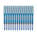 Pilot Precise V5 Roller Ball Pen, Stick, Extra-Fine 0.5 mm, Blue Ink, Blue Barrel, Dozen