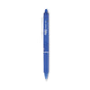 Pilot FriXion Clicker Erasable Gel Pen, Retractable, Fine 0.7 mm, Blue Ink, Blue Barrel