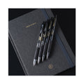 Pilot G2 Premium Gel Pen Convenience Pack, Retractable, Extra-Fine 0.38 mm, Black Ink, Clear/Black Barrel, Dozen