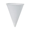 Dart Cone Water Cups, Cold, Paper, 4 oz, White, 200/Pack
