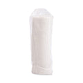 Dart Lift Back and Lock Tab Cup Lids for Foam Cups, Fits 8 oz Trophy Cups, White, 100/Pack