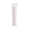 Dart Lift Back and Lock Tab Cup Lids for Foam Cups, Fits 10 oz Trophy Cups, White, 2,000/Carton