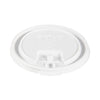 Dart Lift Back and Lock Tab Cup Lids, Fits 10 oz to 24 oz Cups, White, 100/Sleeve, 10 Sleeves/Carton