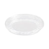 Dart Bare Eco-Forward RPET Deli Container Lids, Recessed Lid, Fits 8 oz, Clear, Plastic, 50/Pack, 10 Packs/Carton
