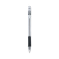 Pilot EasyTouch Ballpoint Pen, Stick, Fine 0.7 mm, Black Ink, Clear Barrel, Dozen