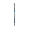 Pilot Better Ballpoint Pen, Retractable, Fine 0.7 mm, Blue Ink, Translucent Blue Barrel, Dozen
