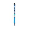 Pilot B2P Bottle-2-Pen Recycled Ballpoint Pen, Retractable, Fine 0.7 mm, Black Ink, Translucent Blue Barrel, Dozen