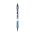 Pilot B2P Bottle-2-Pen Recycled Ballpoint Pen, Retractable, Fine 0.7 mm, Blue Ink, Translucent Blue Barrel, Dozen