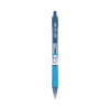 Pilot B2P Bottle-2-Pen Recycled Ballpoint Pen, Retractable, Medium 1 mm, Blue Ink, Translucent Blue Barrel, Dozen