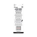 Pilot G2 Premium Gel Pen, Retractable, Fine 0.7 mm, Black Ink, Smoke Barrel, 2/Pack