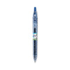 Pilot B2P Bottle-2-Pen Recycled Gel Pen, Retractable, Fine 0.7 mm, Blue Ink, Translucent Blue Barrel