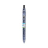 Pilot B2P Bottle-2-Pen Recycled Gel Pen, Retractable, Fine 0.7 mm, Black Ink, Translucent Blue Barrel