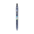 Pilot B2P Bottle-2-Pen Recycled Gel Pen, Retractable, Fine 0.7 mm, Black Ink, Translucent Blue Barrel