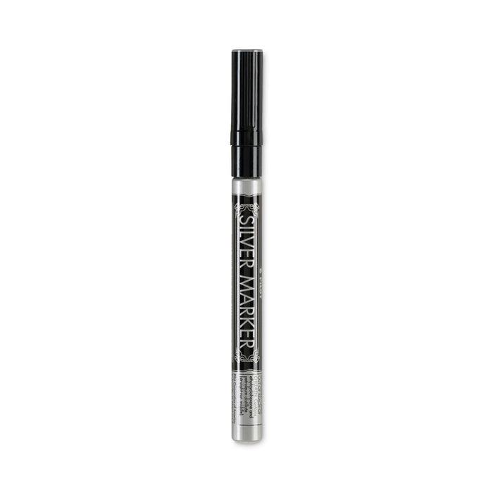 Pilot Creative Art and Crafts Marker, Medium Brush Tip, Silver