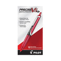 Pilot Precise V5RT Roller Ball Pen, Retractable, Extra-Fine 0.5 mm, Red Ink, Red Barrel