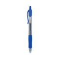 Pilot G2 Premium Gel Pen Convenience Pack, Retractable, Extra-Fine 0.38 mm, Blue Ink, Clear/Blue Barrel, Dozen