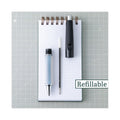 Pilot Dr. Grip Ballpoint Pen, Retractable, Medium 1 mm, Black Ink, Black Barrel