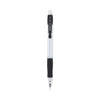 Pilot G2 Mechanical Pencil, 0.5 mm, HB (#2.5), Black Lead, Clear/Black Accents Barrel, Dozen