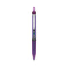 Pilot Precise V7RT Roller Ball Pen, Retractable, Fine 0.7 mm, Purple Ink, Purple Barrel