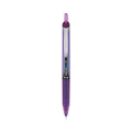 Pilot Precise V7RT Roller Ball Pen, Retractable, Fine 0.7 mm, Purple Ink, Purple Barrel
