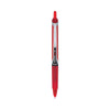 Pilot Precise V5RT Roller Ball Pen, Retractable, Extra-Fine 0.5 mm, Red Ink, Red Barrel