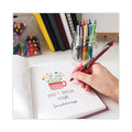 Pilot Precise V5RT Roller Ball Pen, Retractable, Extra-Fine 0.5 mm, Red Ink, Red Barrel