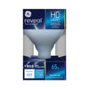 GE Incandescent Reveal BR30 Light Bulb, 65 W