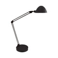 Ledu LED Desk and Task Lamp, 5W, 5.5"w x 13.38"d x 21.25"h, Black