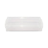 Advantus Super Stacker Pencil Box, Plastic, 8.25 x 3.75 x 1.5, Clear