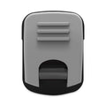 Advantus Grip-A-Clip Magnetic/Adhesive Clips, 0.13" Jaw Capacity, Gray, 10/Box