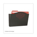 Safco Steel Wall Pocket, Letter Size, 12" x 3" x 9", Black