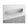 Safco Rumba Whiteboard Screen Accessories, Eraser Tray, 12.25 x 3.5 x 2.25, Magnetic Mount, Silver