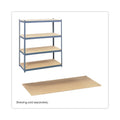 Safco Particleboard Shelves for Steel Pack Archival Shelving, 69w x 33d x 84w, Box of 4