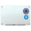 Quartet Brilliance Glass Dry-Erase Boards, 36 x 24, White Surface