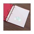 Universal Slash-Cut Pockets for Three-Ring Binders, Jacket, Letter, 11 Pt., 9.75 x 11.75, White, 10/Pack