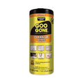 Goo Gone Clean Up Wipes, 8 x 7, Citrus Scent, White, 24/Canister, 4 Canister/Carton