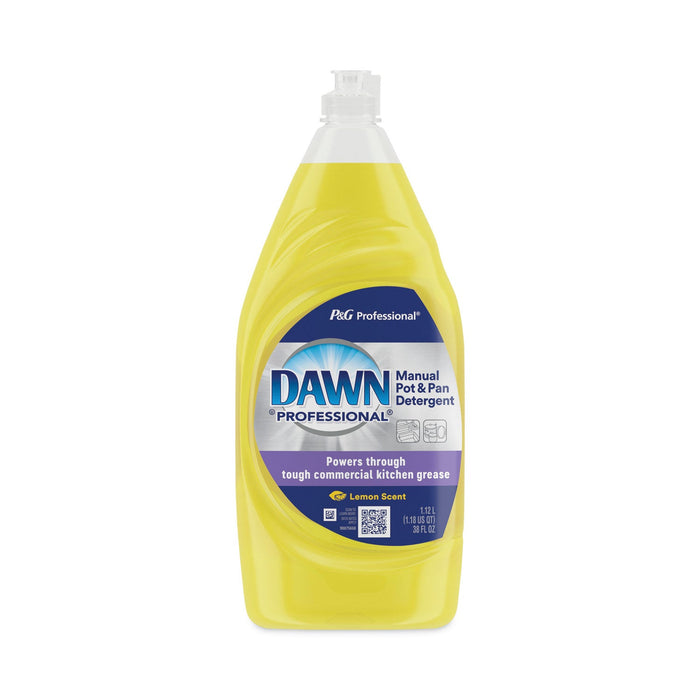 Dawn Manual Pot/Pan Dish Detergent, Lemon, 38 oz Bottle
