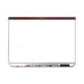 Quartet Prestige 2 DuraMax Magnetic Porcelain Whiteboard, 72 x 48, Mahogany Frame