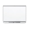 Quartet Prestige 2 Magnetic Total Erase Whiteboard, 72 x 48, Graphite Frame