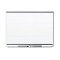 Quartet Prestige 2 Magnetic Total Erase Whiteboard, 72 x 48, Graphite Frame