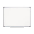 MasterVision Earth Ceramic Dry Erase Board, 36x48, Aluminum Frame